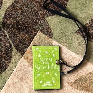 Jane Austin Sense & Sensibility hard cover book purse (plus 4 classics on DVD)